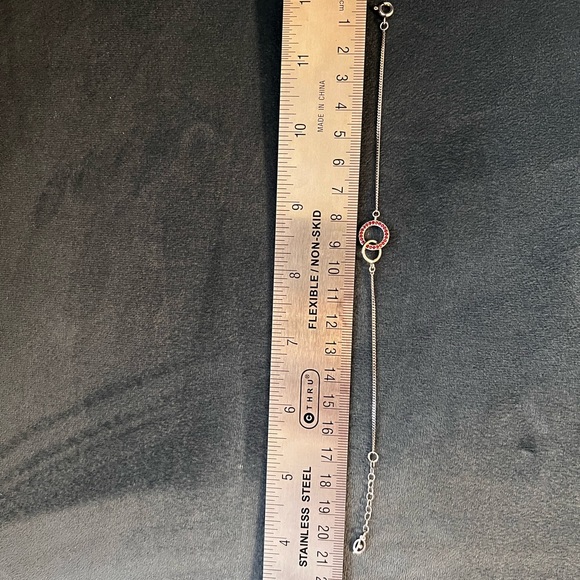 4 piece dainty real Czech garnet jewelry set - Picture 9 of 12